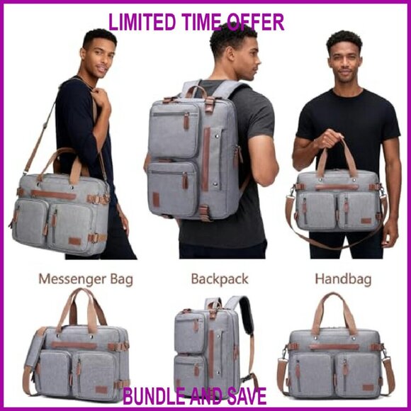 Multifunctional Laptop Backpack for 17.3-Inch Business Travel main image 7
